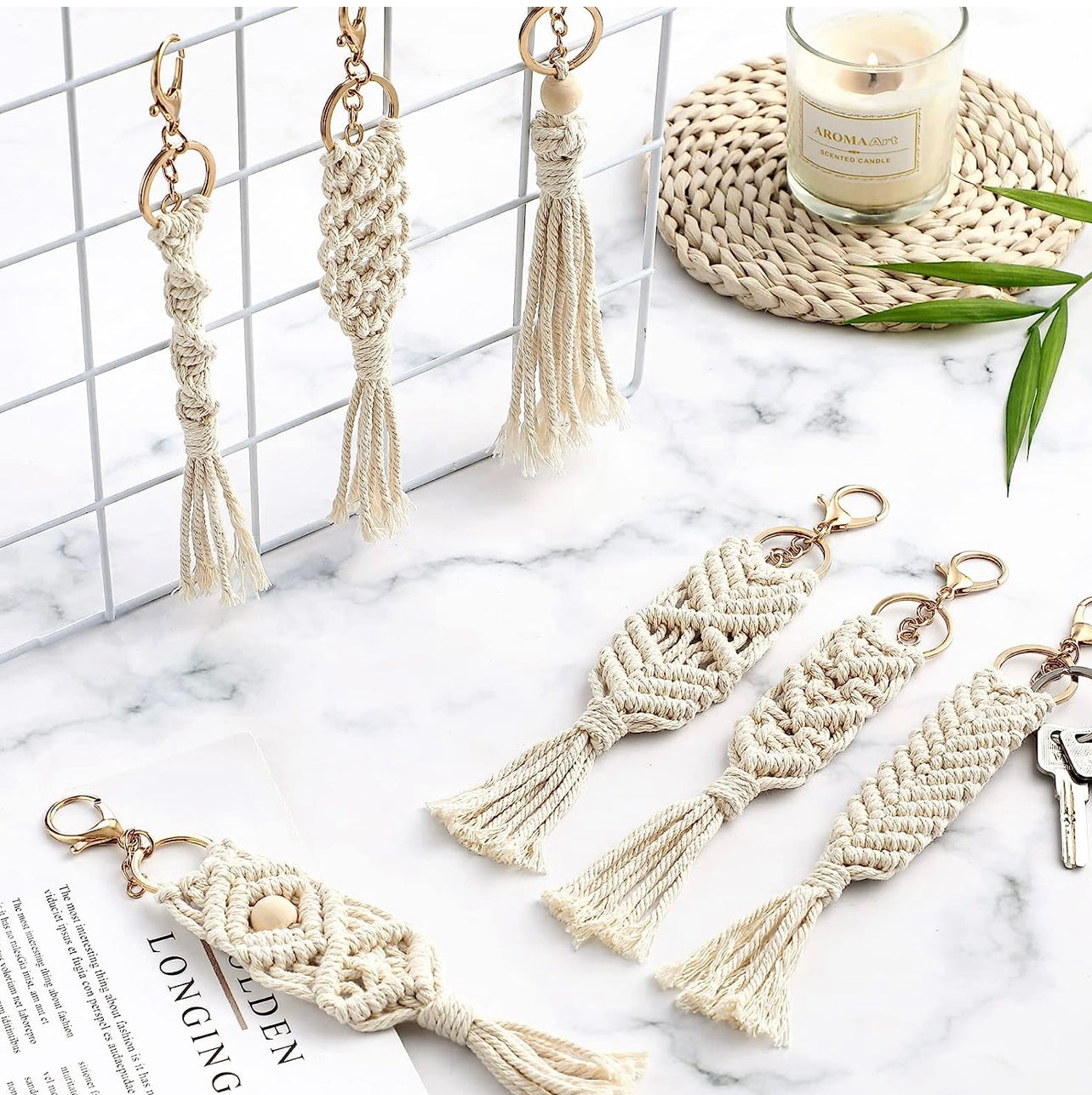 Macrame Keychain